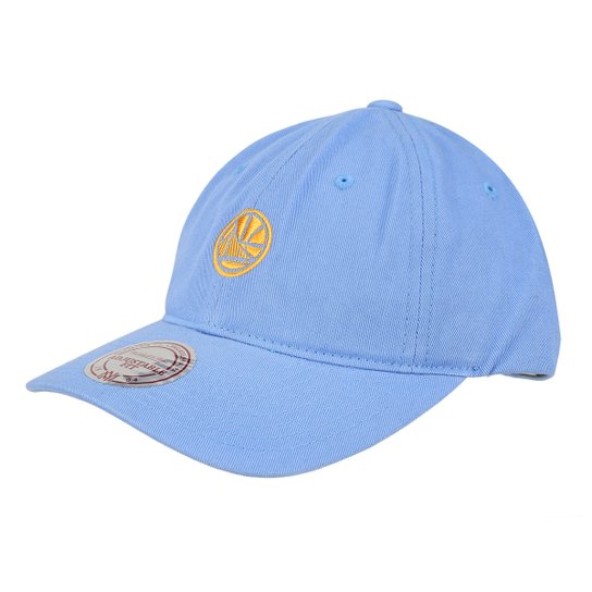 Boné NBA Golden State Warriors Mitchell & Ness Chukker Aba Curva - Azul+amarelo