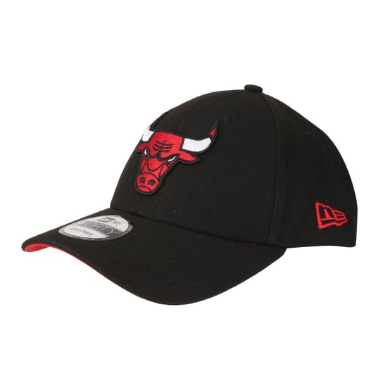 Boné New Era NBA Chicago Bulls Aba Curva 940 SN Primary Otc - Preto