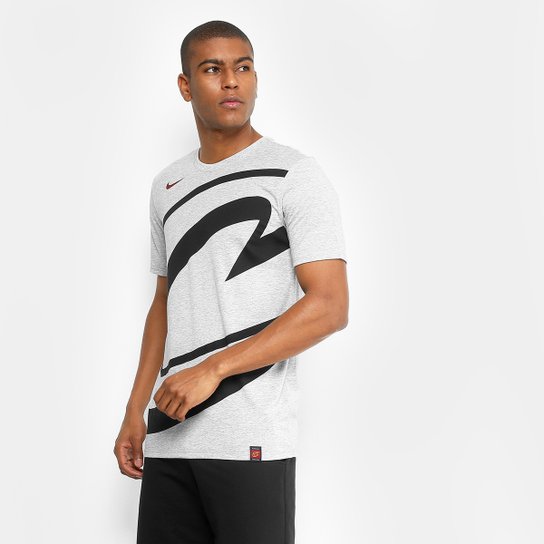 Camiseta NBA Cleveland Cavaliers Nike EXP Logo Masculina - Mescla