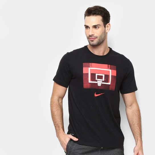 Camiseta Nike Dri-Fit Backboard Masculina - Preto
