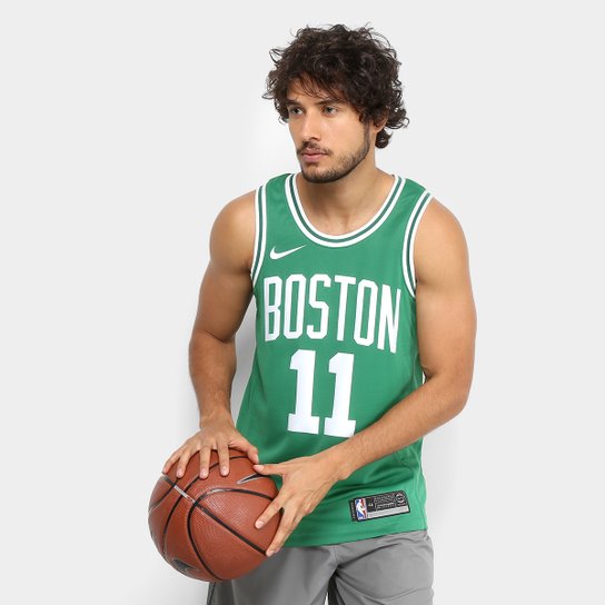 Regata Swingman NBA Boston Celtics - Kyrie Irving JSY Road Nike - Verde claro