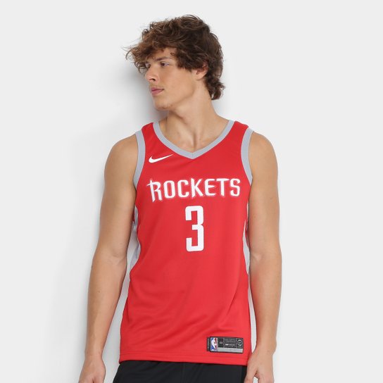 Regata Swingman NBA Houston Rockets Chris Paul Nike Road - Vermelho
