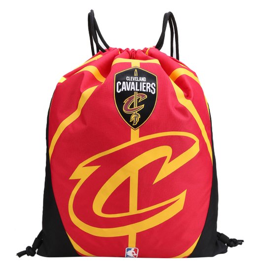 Sacola NBA Cleveland Cavaliers DMW Gym Sack - Vermelho+Preto