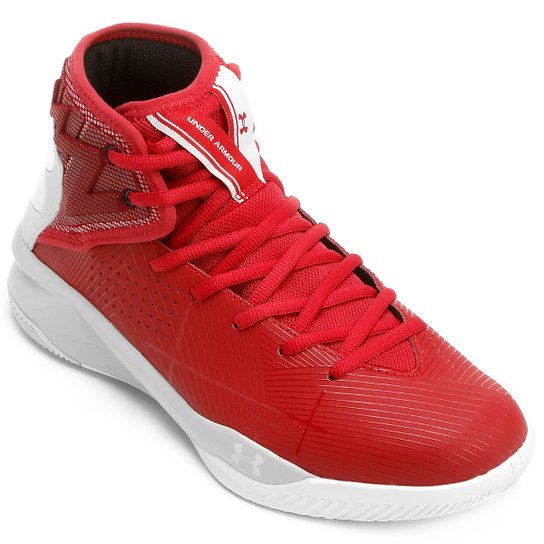 Tênis Under Armour Rocket 2 Masculino - Vermelho+Cinza