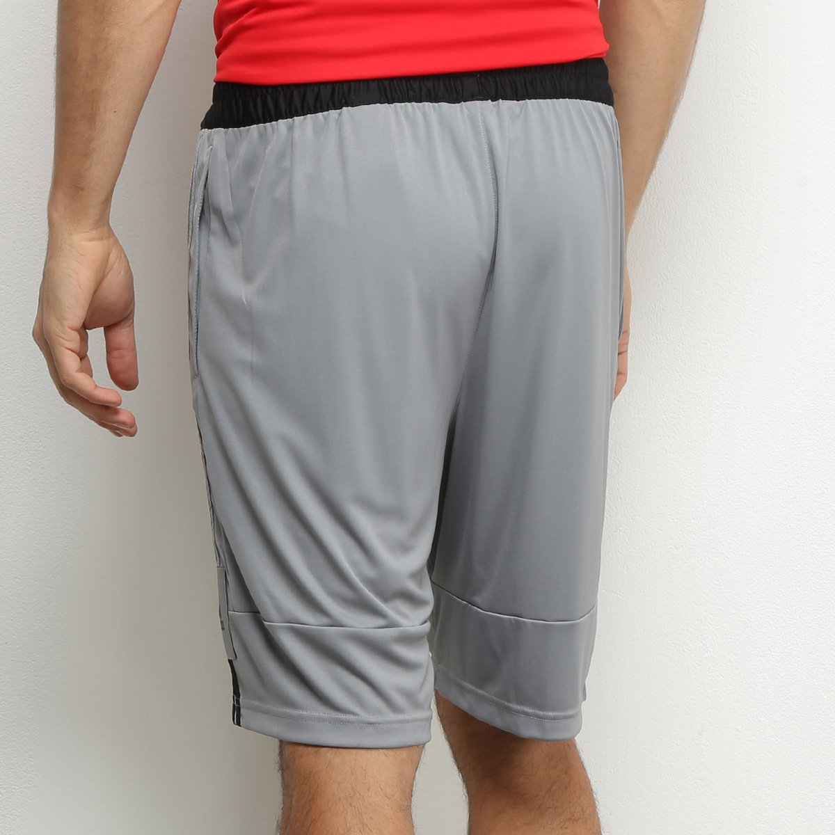 bermuda adidas cinza