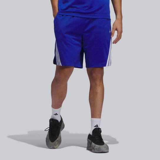 Bermuda Adidas Legends 3-Stripes Azul