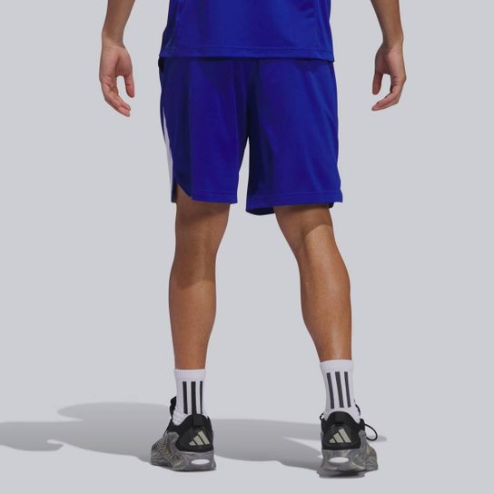 Bermuda Adidas Legends 3-Stripes Azul