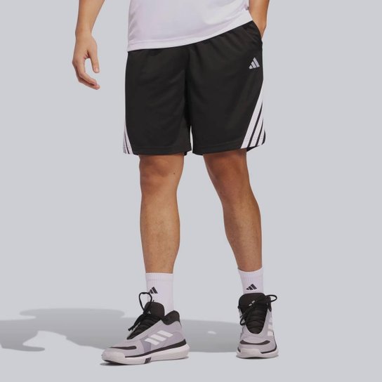 Bermuda Adidas Legends 3-Stripes Preta