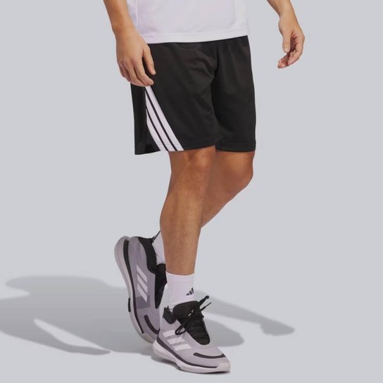Bermuda Adidas Legends 3-Stripes Preta