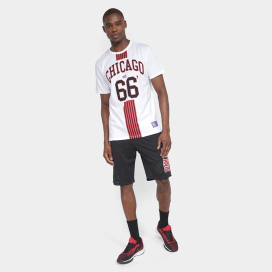 Bermuda NBA Chicago Bulls Mesh Masculina