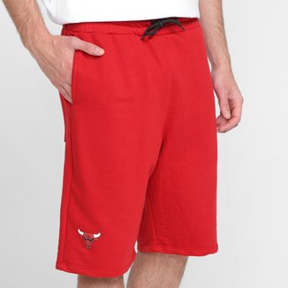 Bermuda NBA Chicago Bulls Moletinho Masculina