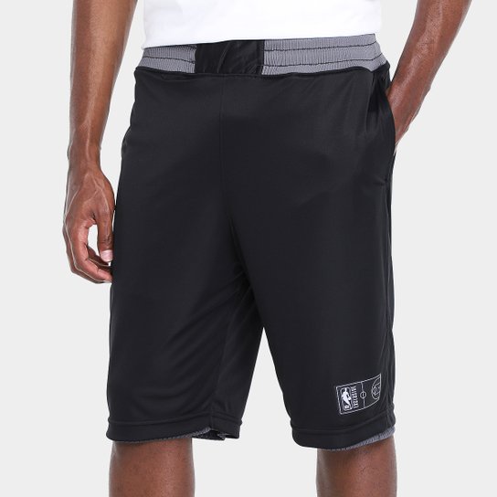 Bermuda NBA Dupla Face Brooklyn Nets Masculina