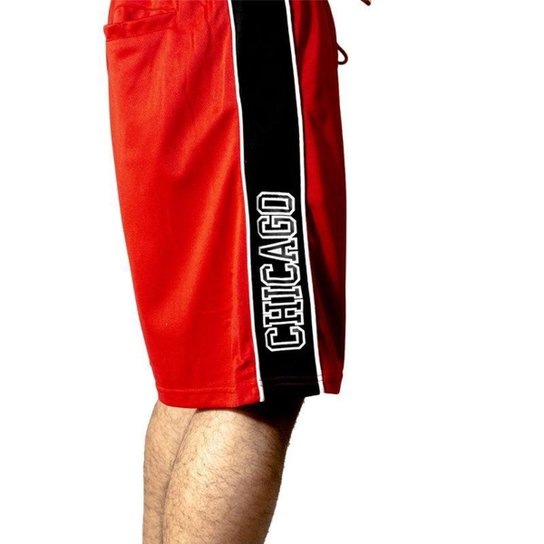 Bermuda NBA Performance Chicago Red Bulls New Era Unissex