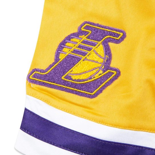 Bermuda New Era Performance Los Angeles Lakers Core Nba Masculino