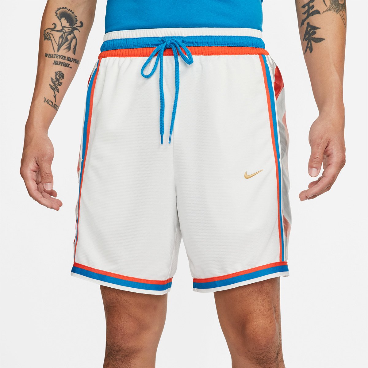 short nike laranja masculino