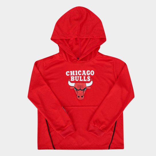 Blusa NBA Infantil Chicago Bulls Rain Braziline