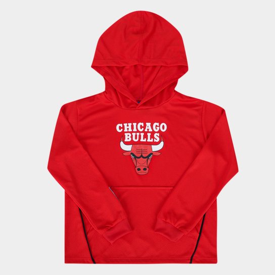 Blusa NBA Juvenil Chicago Bulls Rain Braziline