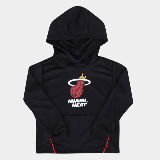 Blusa NBA Juvenil Miami Heat Rain Braziline