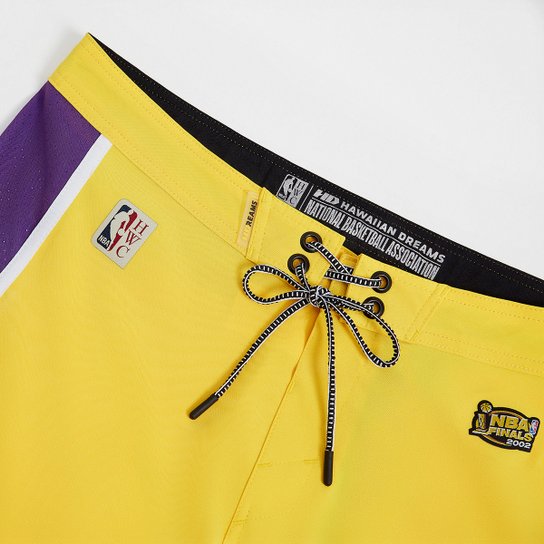 Boardshort NBA Los Angeles Lakers Mitchell & Ness Subli Masculino