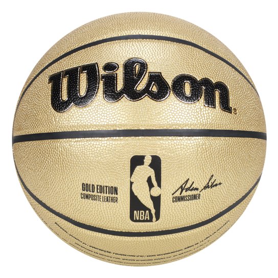 Bola Basquete NBA Wilson Gold Edition 7