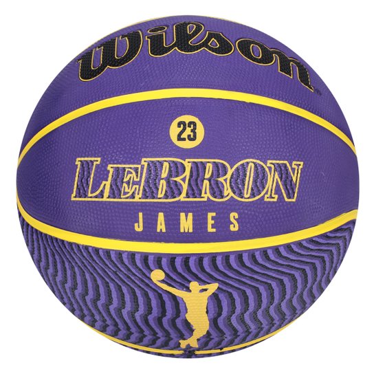 Bola Basquete NBA Wilson Los Angeles Lakers Player Icon Outdoor Lebron 7