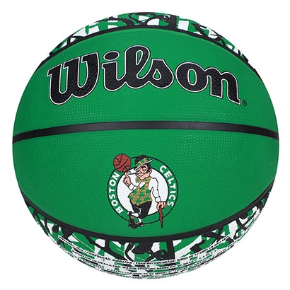 Bola Basquete Wilson NBA Celtics Team Graffiti - Verde