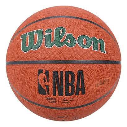 Bola de Basquete NBA Wilson Team Alliance Mil Bucks 7 - Laranja+Verde