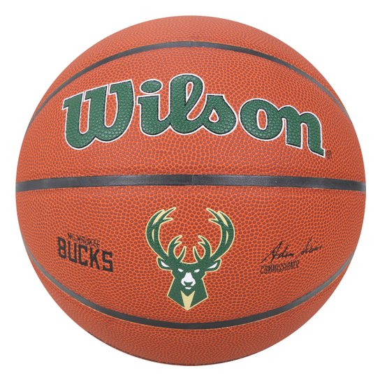 Bola de Basquete NBA Wilson Team Alliance Mil Bucks 7