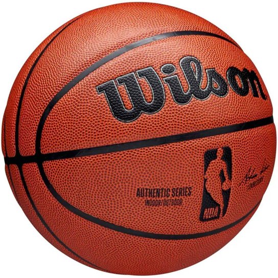 Bola De Basquete Wilson Nba Authentic #7 Indoor Outdoor