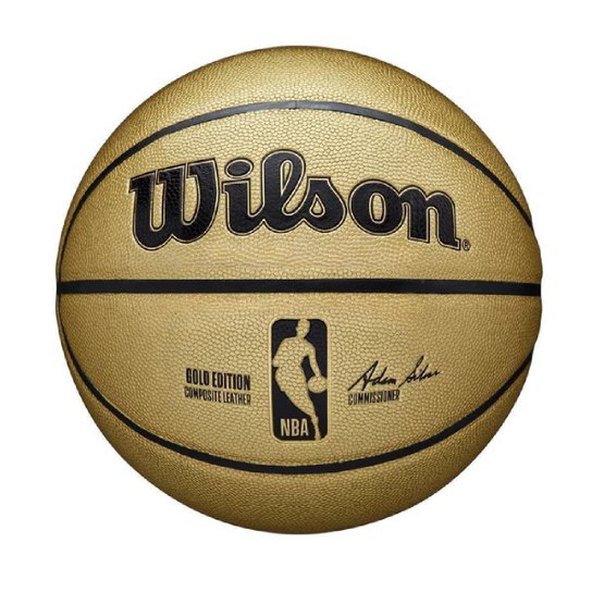 Bola De Basquete Wilson NBA Gold Edition