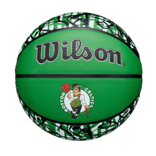 BOLA DE BASQUETE WILSON NBA TEAM GRAFFITI BOSTON CELTICS 7