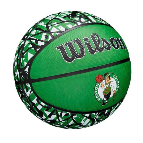 BOLA DE BASQUETE WILSON NBA TEAM GRAFFITI BOSTON CELTICS 7