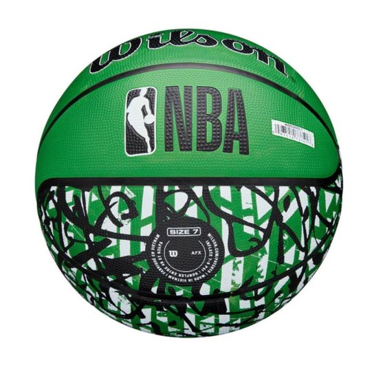 BOLA DE BASQUETE WILSON NBA TEAM GRAFFITI BOSTON CELTICS 7