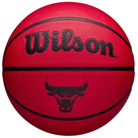 Bola De Basquete Wilson NBA Team Tribute Solid Chicago Bulls - Tam7