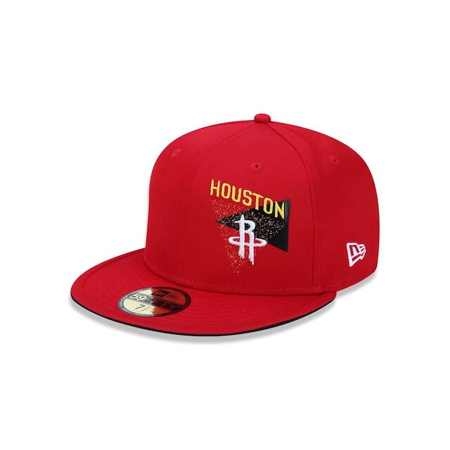 BONE 5950 HOUSTON ROCKETS NBA ABA RETA VERMELHO NEW ERA | Loja NBA