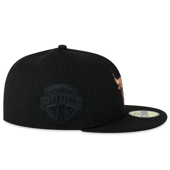 Boné 59Fifty Fitted NBAChicago Red Bulls Back To Masculino