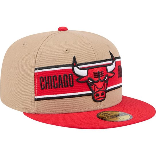 Boné 59Fifty Fitted NBADraft 2024 Chicago Red Bulls Masculino