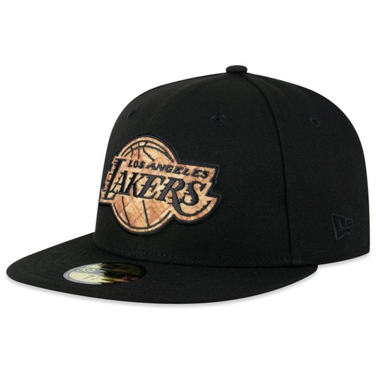 Boné 59Fifty Fitted NBALos Angeles Lakers Back To Masculino