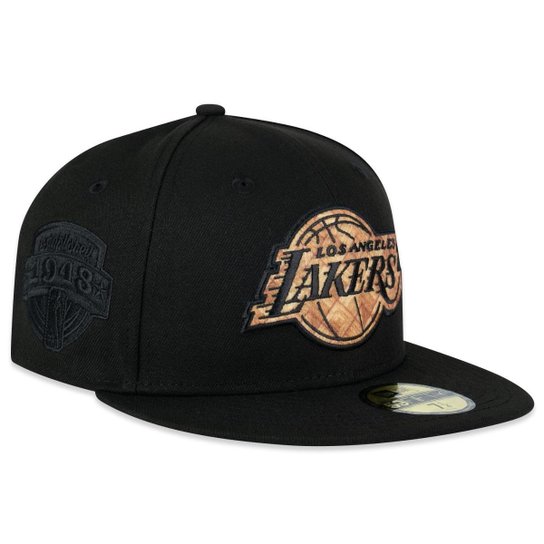 Boné 59Fifty Fitted NBALos Angeles Lakers Back To Masculino