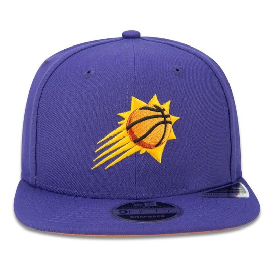 BONE 9FIFTY ORIGINAL FIT SNAPBACK ABA RETA NBA PHOENIX SUNS ABA RETA SNAPBACK ROXO NEW ERA