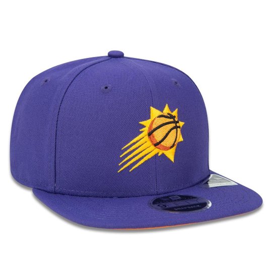 BONE 9FIFTY ORIGINAL FIT SNAPBACK ABA RETA NBA PHOENIX SUNS ABA RETA SNAPBACK ROXO NEW ERA