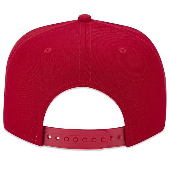 BONE 9FORTY A-FRAME NBA CHICAGO BULLS CORE ABA CURVA ABA CURVA SNAPBACK VERMELHO NEW ERA