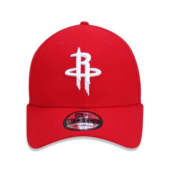 BONE 9FORTY NBA HOUSTON ROCKETS ABA CURVA SNAPBACK VERMELHO NEW ERA
