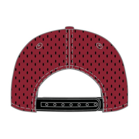 BONE 9FORTY SNAPBACK ABA CURVA MIAMI HEAT URBAN TECH ABA CURVA SNAPBACK VERMELHO ESCURO NEW ERA