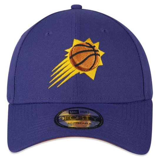 BONE 9FORTY SNAPBACK ABA CURVA NBA PHOENIX SUNS ABA CURVA SNAPBACK ROXO NEW ERA