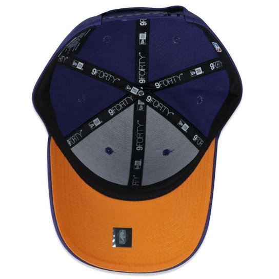 BONE 9FORTY SNAPBACK ABA CURVA NBA PHOENIX SUNS ABA CURVA SNAPBACK ROXO NEW ERA