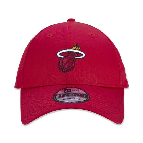 Boné 9Twenty Strapback Aba Curva Miami Heat Sport Strapback New Era Masculino