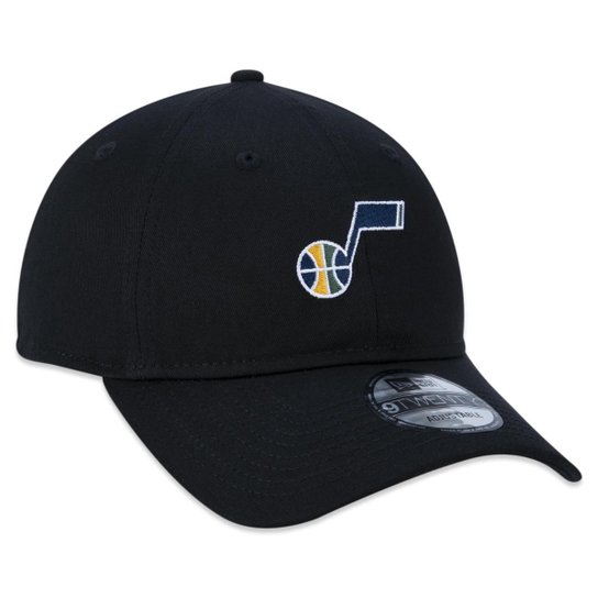 BONE 9TWENTY STRAPBACK NBA UTAH JAZZ ABA CURVA PRETO ABA CURVA STRAPBACK PRETO NEW ERA