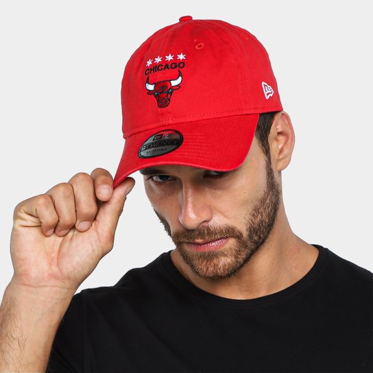 Boné Aba Curva New Era 920 Winter Sports Chicago Bulls Strapback