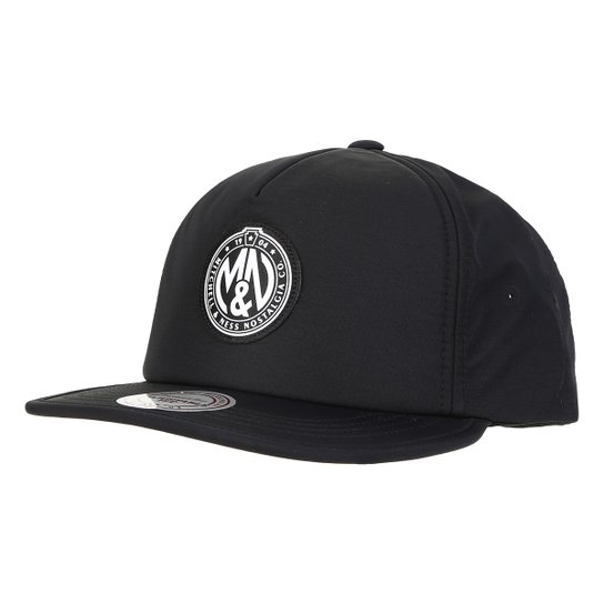 Boné Mitchell & Ness Aba Reta Soft Air Snapback - Preto